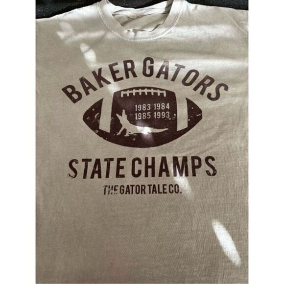 90’ Vintage BAKER Florida Gators Tee State Champs size M - Picture 3 of 6